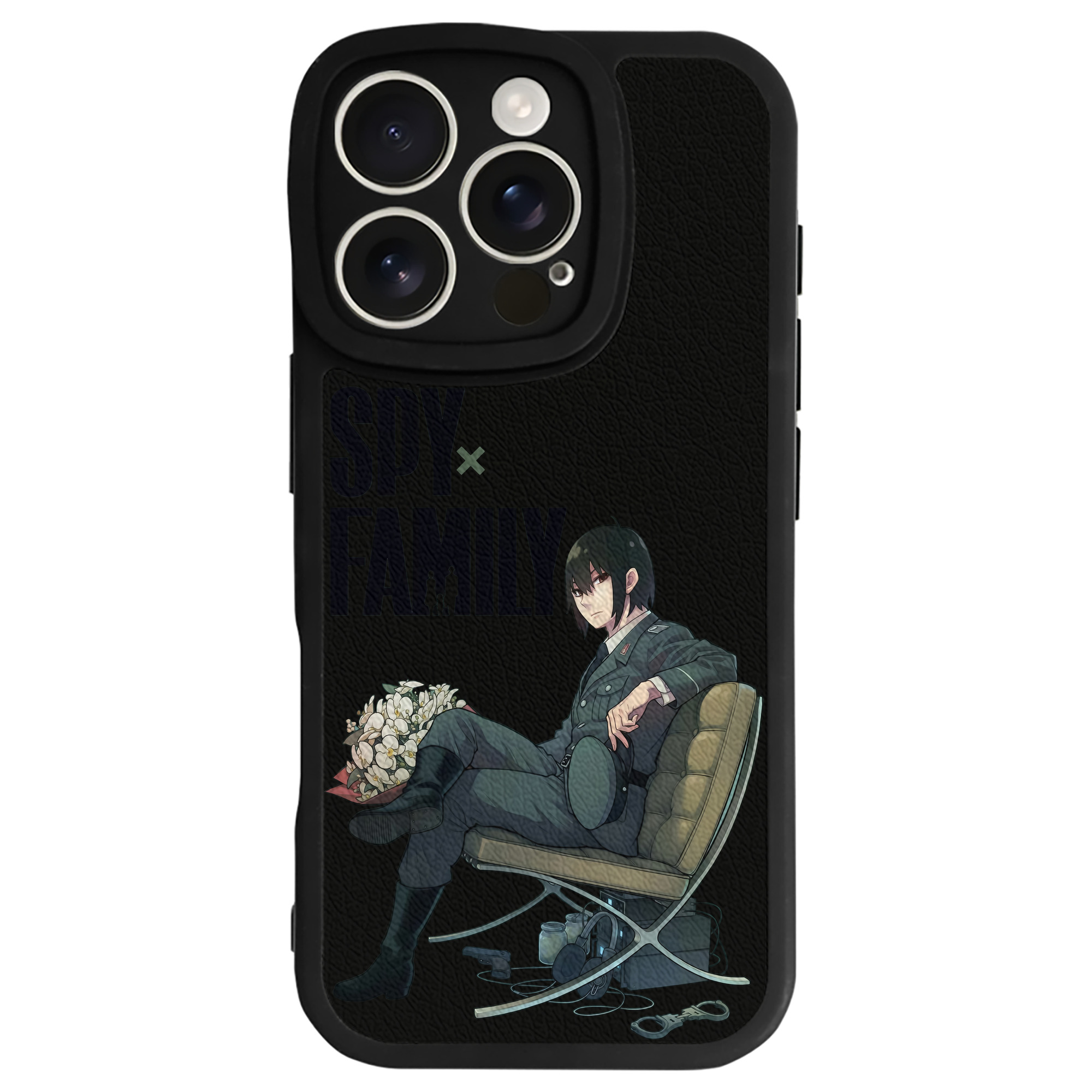 （画像用） SPY×FAMILY间谍家家酒 【iPhone 16シリーズ対応】シリコンスマホケース（レザー調） 材質：シリコン